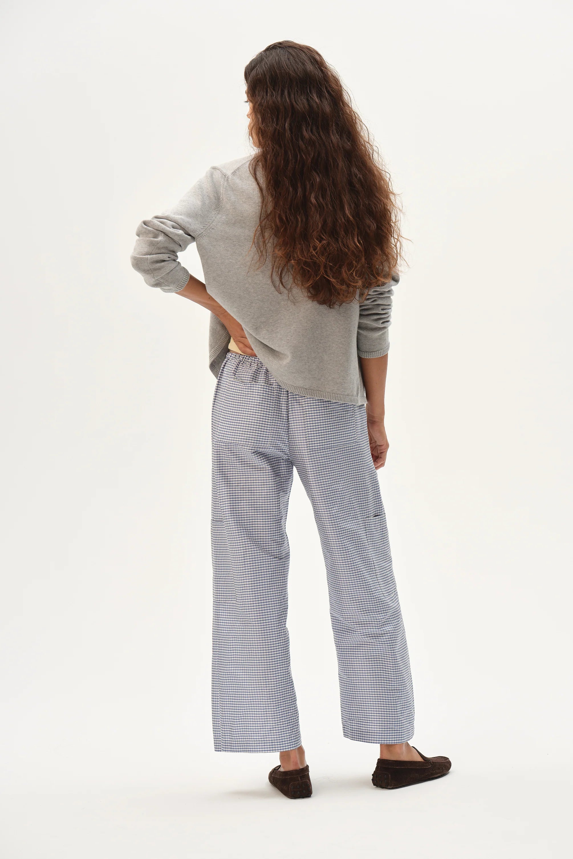 Taffeta Cargo Pant, Cornflower