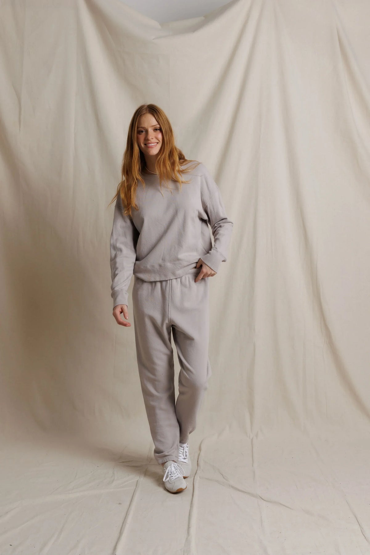 johnny sweatpant, cloud grey