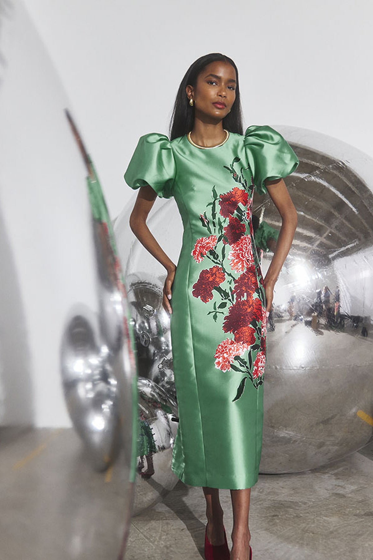 Vesper Dress, Evergreen Conservatory