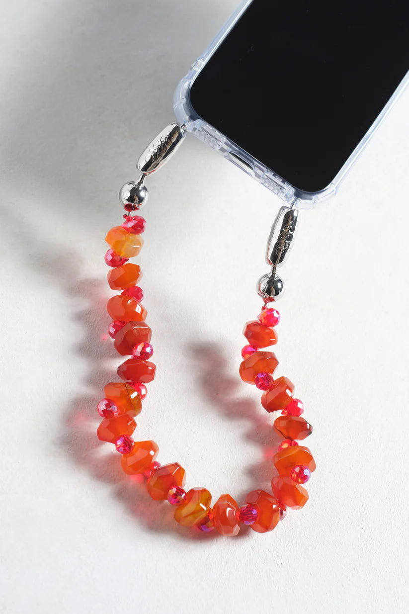 Vault Wristlet, Fire Agate