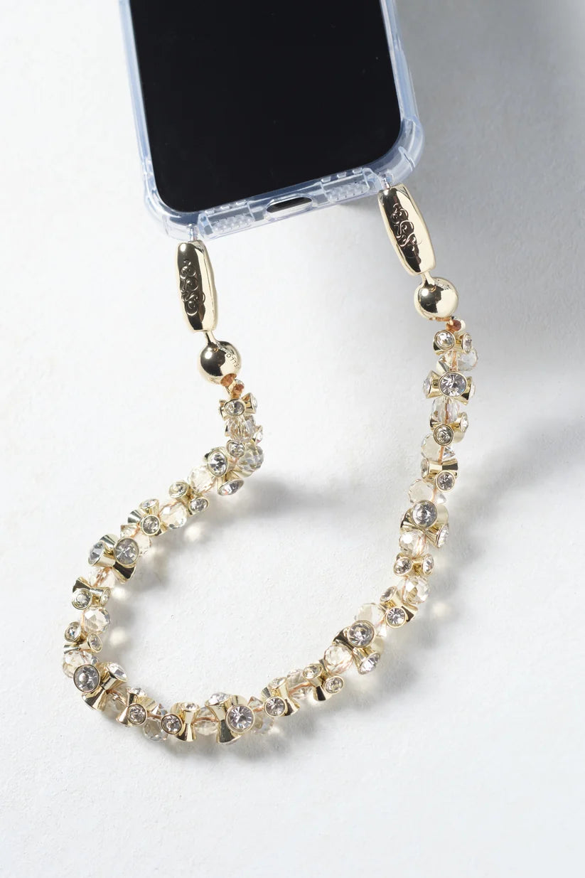 Bezel Wristlet, Champagne