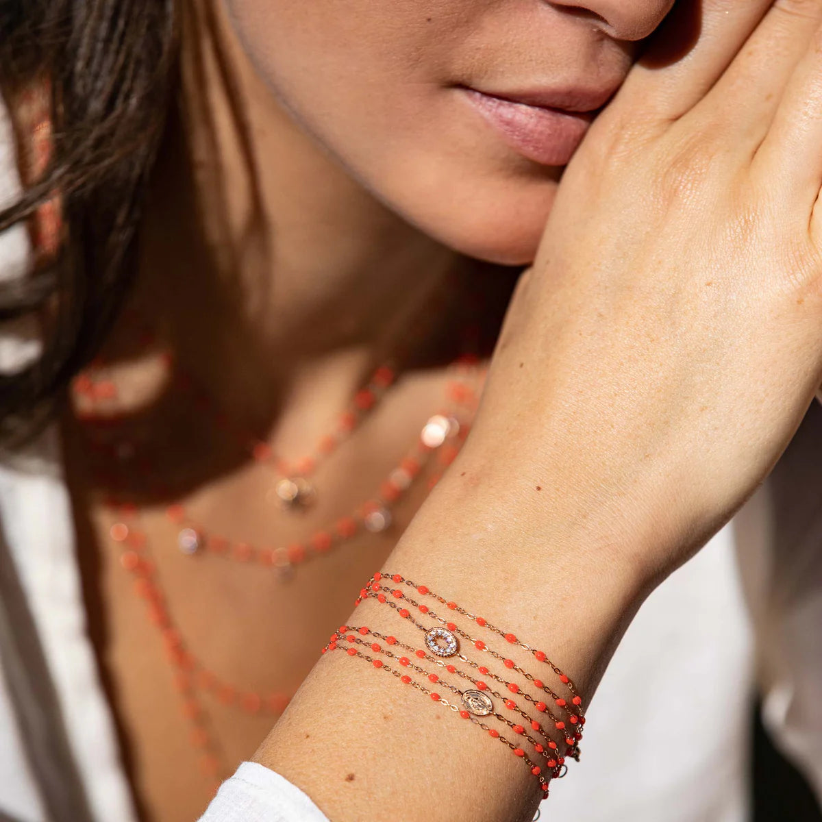 Classic Bracelet in Coral
