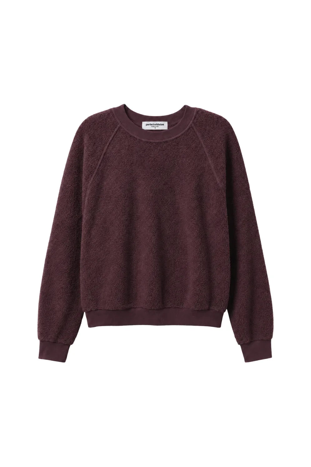 ziggy sweatshirt, cherry lacquer