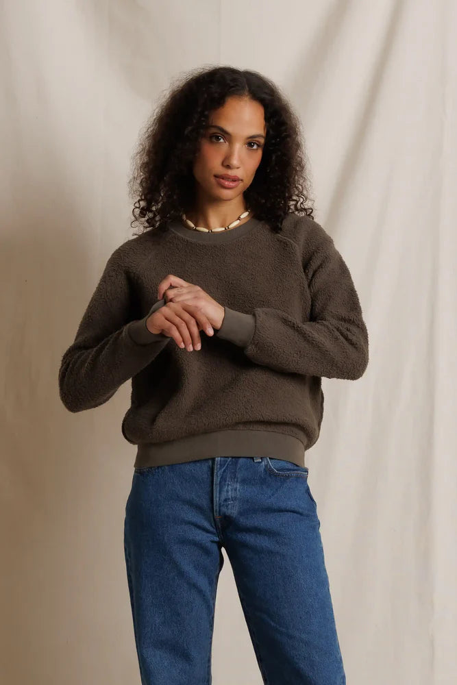 ziggy sweatshirt, dark olive