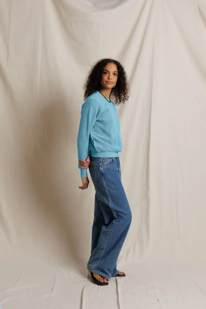 ziggy sweatshirt, milky blue