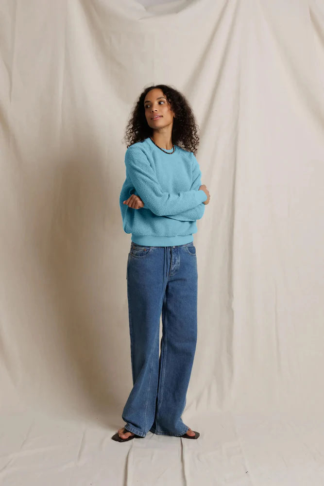 ziggy sweatshirt, milky blue